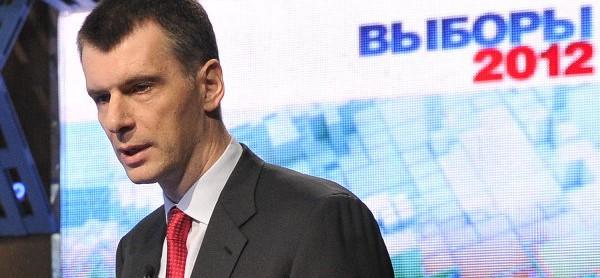 Le milliardaire Prokhorov va créer un parti libéral russe