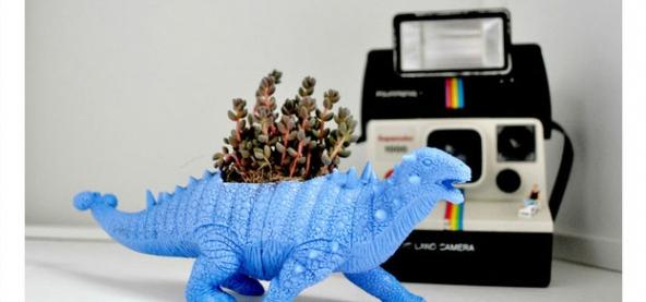 Dino’Plant, des petits vases en forme de dinosaures