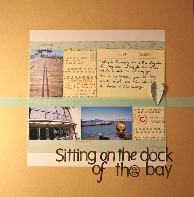 (Sitting on) the dock of the bay...