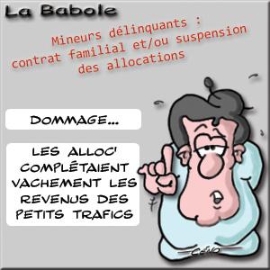 Céno Dessinateur - La Babole : Contrat de responsabilités parentales