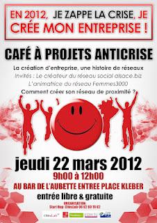 Les Cafés  anticrise de Citéslab Strasbourg : Et si la crise était un tremplin pour la création d'entreprise ?