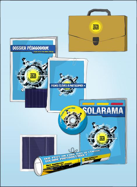 Energie solaire photovoltaïque : nouveau kit pédagogique Total Solar Expert