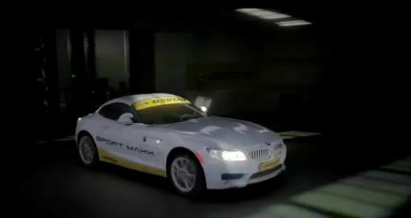dunlop 600x319 Dunlop : impressionnant mapping sur une BMW