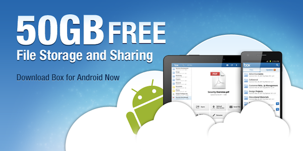android 50gb promo blogv21 Box: 50 Gigas despace de stockage gratuit aux utilisateurs d’Android