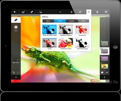 Adobe Photoshop Touch pour iPad 2 (Disponible, mais...)