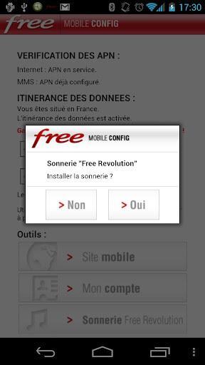 Free Mobile: Sonnerie officielle disponible sur MobileConfig...