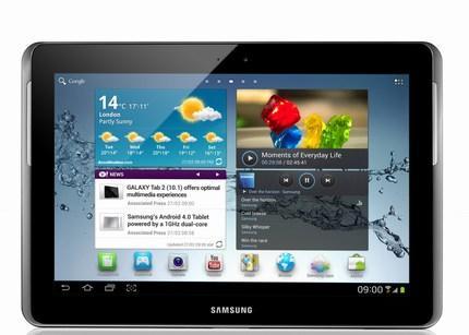 Mobile World Congress 2012 de Barcelone : Samsung dévoile une nouvelle tablette Galaxy Tab 2 (10.1)