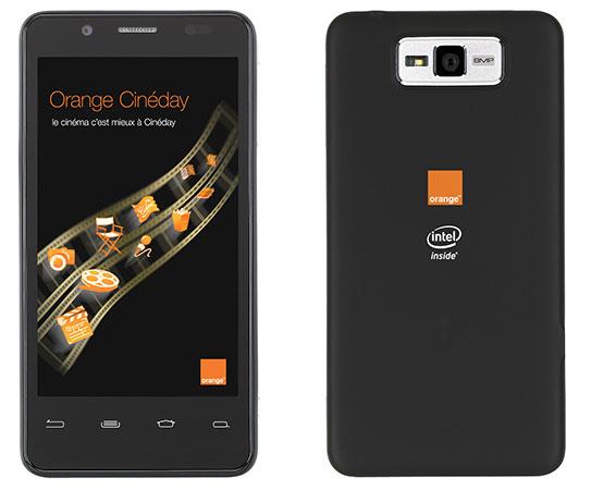 Orange Santa Clara Orange propose le premier smartphone Android sous Intel