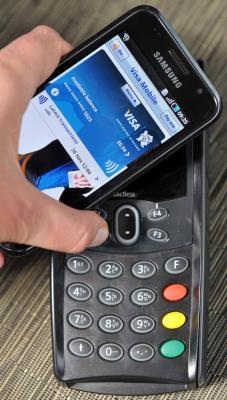visa samsung nfc launch Samsung et Visa : le paiement par mobile via NFC aux JO 2012