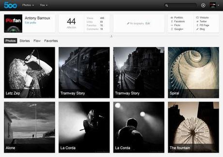 500px fait peau neuve