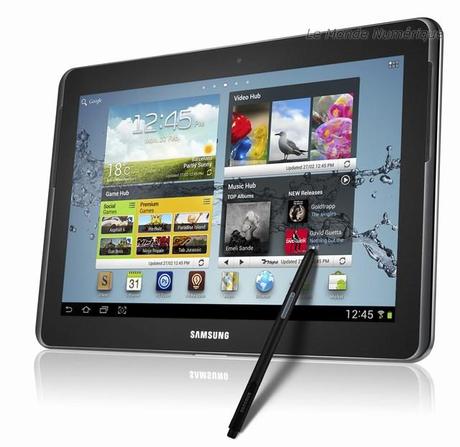 MWC 2012 : Samsung lance le Galaxy Note 10.1