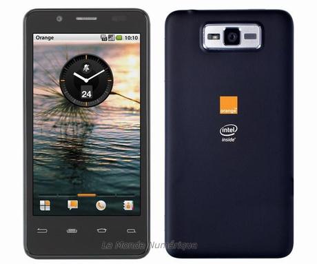 MWC 2012 : Orange dévoile le smartphone Santa Clara premier du genre avec un processeur Intel Atom