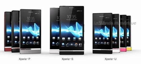 WMC 2012 : Sony Xperia P et Xperia U