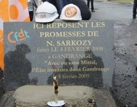 Cette plaque, à Gandrange, a mystérieusement disparu...