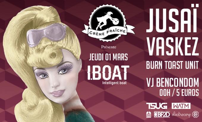 Creme-Fraiche-Residency-vs-Burn-Toast-Records-electrocorp-iboat