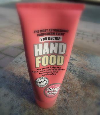 Une crème pour les mains qui ne colle pas...Hand Food de Soap & Glory