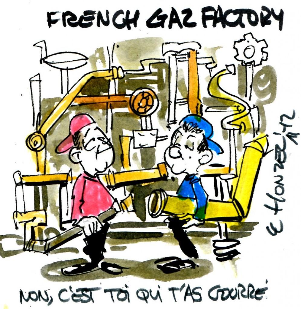 Les usines à gaz, grand combat de Hollande-Sarkozy