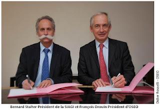 SIAGI et  OSEO renouvellent leur partenariat au service du financement des petites entreprises
