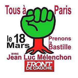 Le 18 mars, venez (re)prendre la Bastille avec le Front de Gauche !
