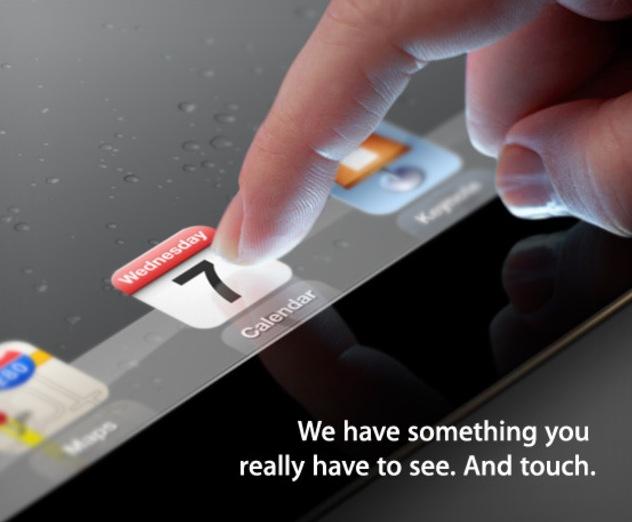 iPad 3 : c’est officiel, rendez-vous le 7 mars !