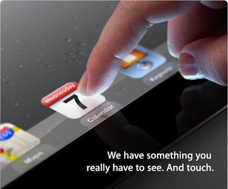 iPad 3 : présentation officielle le 7 mars !