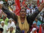 Inde, plus grande grève l'histoire l'humanité