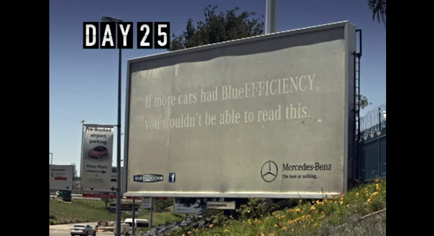 Mercedes-Benz BlueEFFICIENCY : 25 jours plus tard