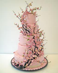 Le « Cherry Blossom Cake » { Le design du mois}