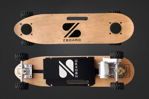 Zboard, le skateboard version électrique
