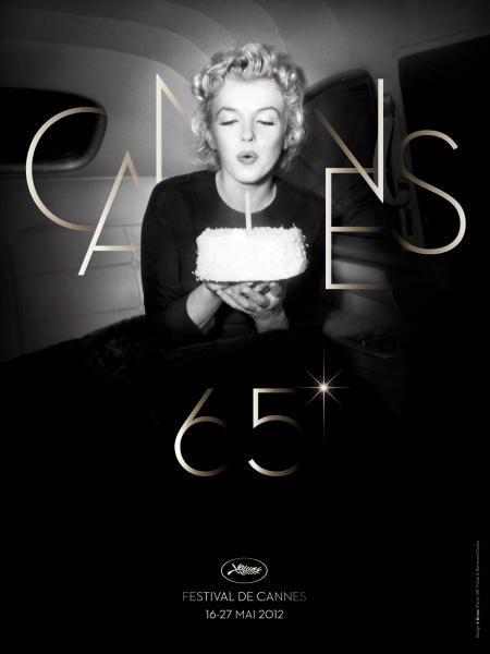 Cinéma - Le Festival de Cannes dévoile son affiche anniversaire pour ses 65 ans ! Marylin simplement intemporelle !