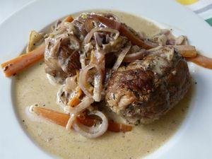 paupiettes de veau à la crème