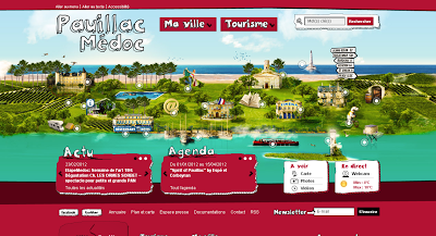 Un nouveau site web pour Pauillac