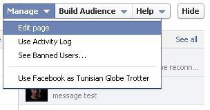 manage page fan facebook manage page fan facebook