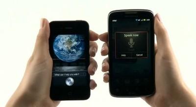 Siri iPhone 4S Vs Android Voice Motorola Atrix 2...
