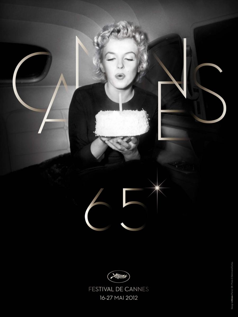 L'affiche de Cannes 2012 est arrivée : Marilyn Monroe souffle les bougies !