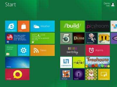 Windows 8 disponible en téléchargement...