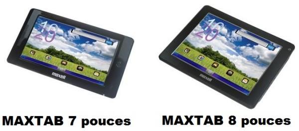 Tablettes MAXTAB 600x264 Maxell dévoile ses MAXTAB, tablettes Android
