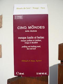 5 Mondes et son Masque Kaolin et Herbes....