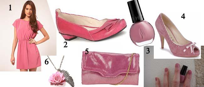 Pour aller avec mon nouveau vernis Rose!