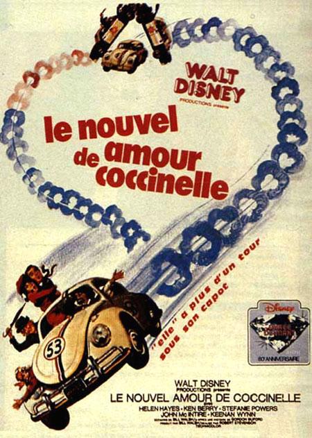 Affiche de 'Le Nouvel amour de Coccinelle'