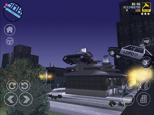 Grand Theft Auto III sur iPhone et iPad, passe en 1.0.1...