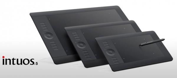 Wacom intuos5 600x267 Nouvelle gamme de tablettes graphiques Wacom Intuos5