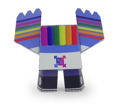 Papertoy ‘Streak’ de Alexander Gwynne