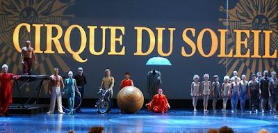 Le Cirque du soleil en vidéo ..