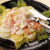 Salade de saumon frais aux pommes de terre