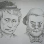 Le Renard boiteux s'appuyait sur le Chat aveugle (pinocchio)