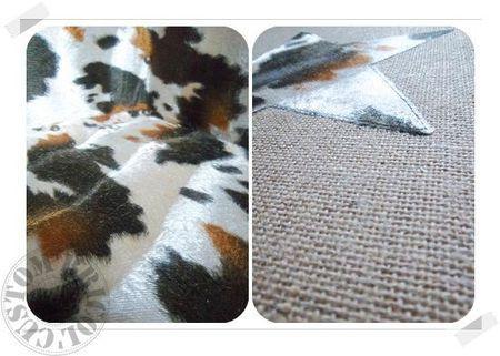 Petite couseuse détails fourrure