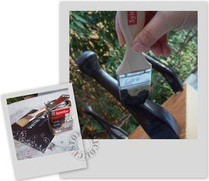 Petite couseuse vernis touch montage