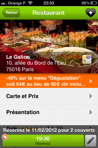 J’ai testé l’application LaFourchette sur iPhone & Android