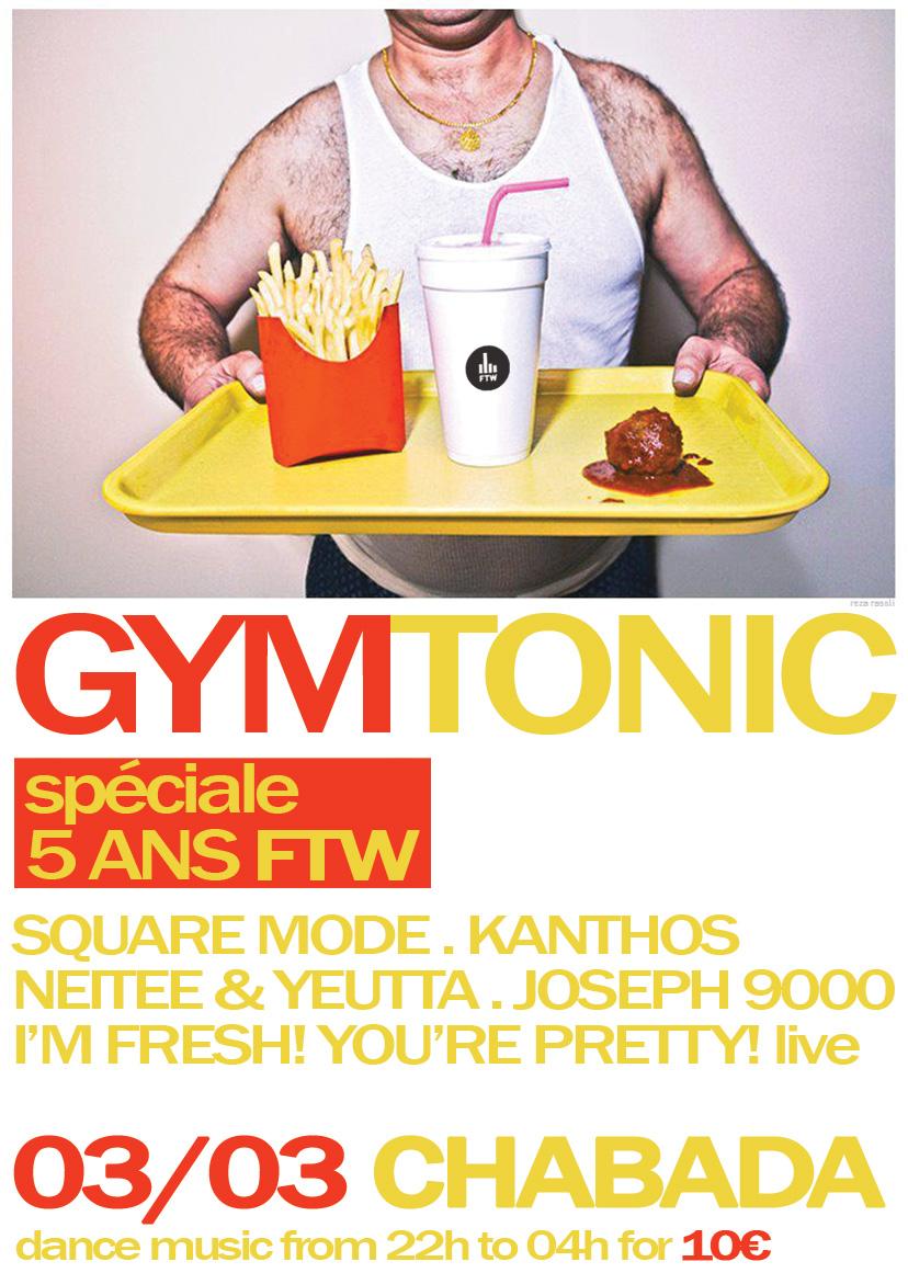 GYMTONIC spéciale 5 ans FTW @ Angers